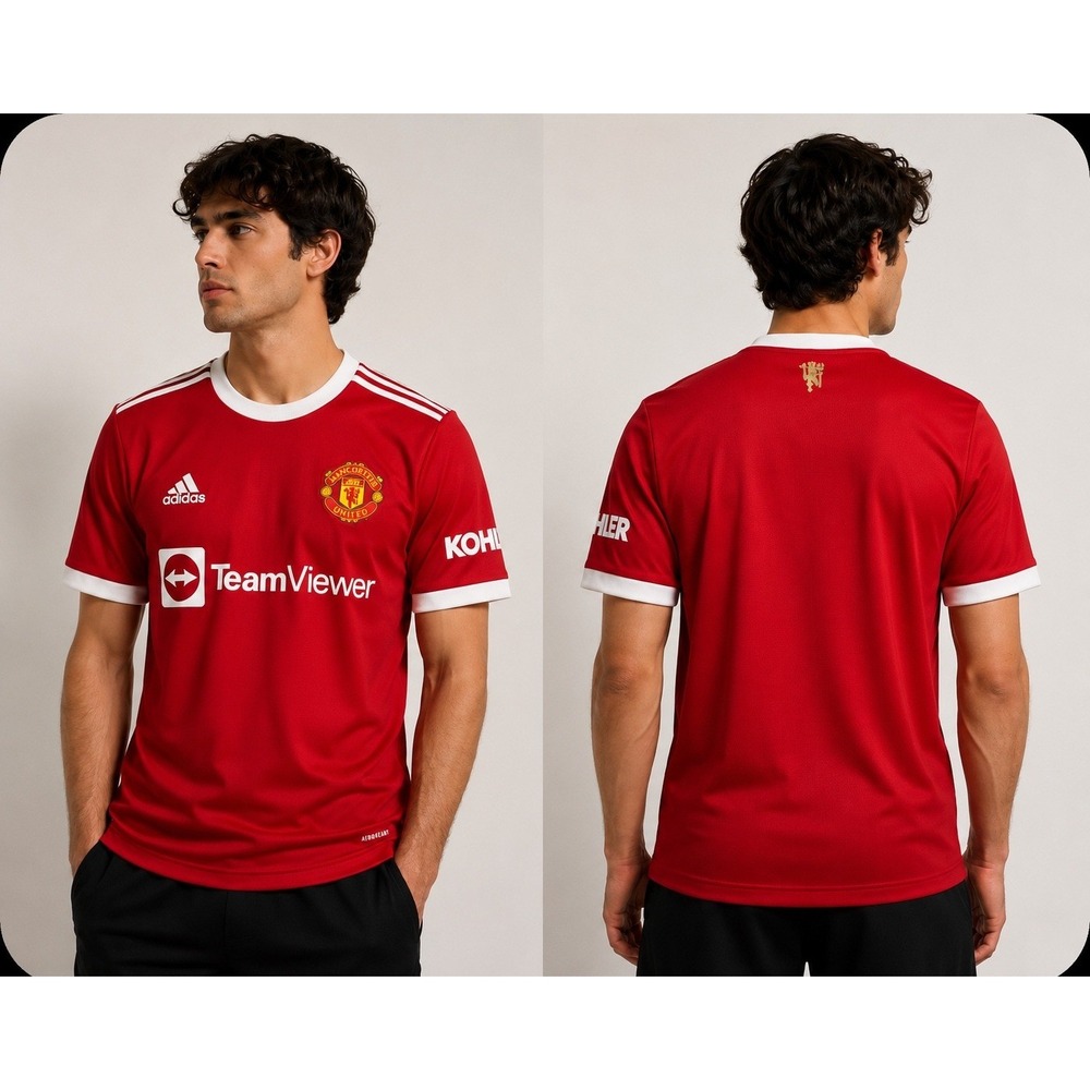 Adidas Manchester United Home Jersey 2021 2022 Red Size Medium TeamViewer